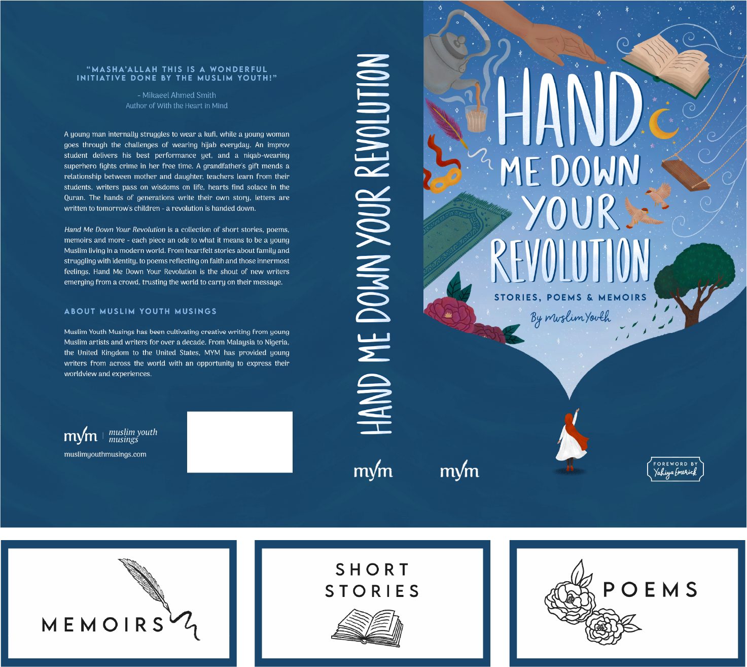 PicCollage illustration, pattern design, and hand lettering by Souqustudio