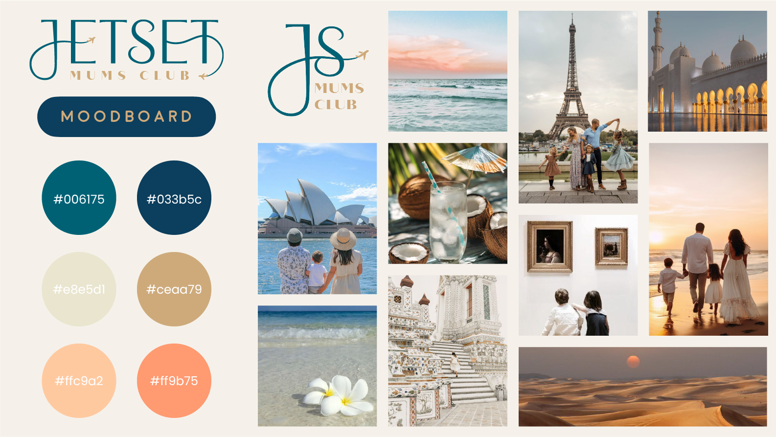 PicCollage illustration, pattern design, and hand lettering by Souqustudio