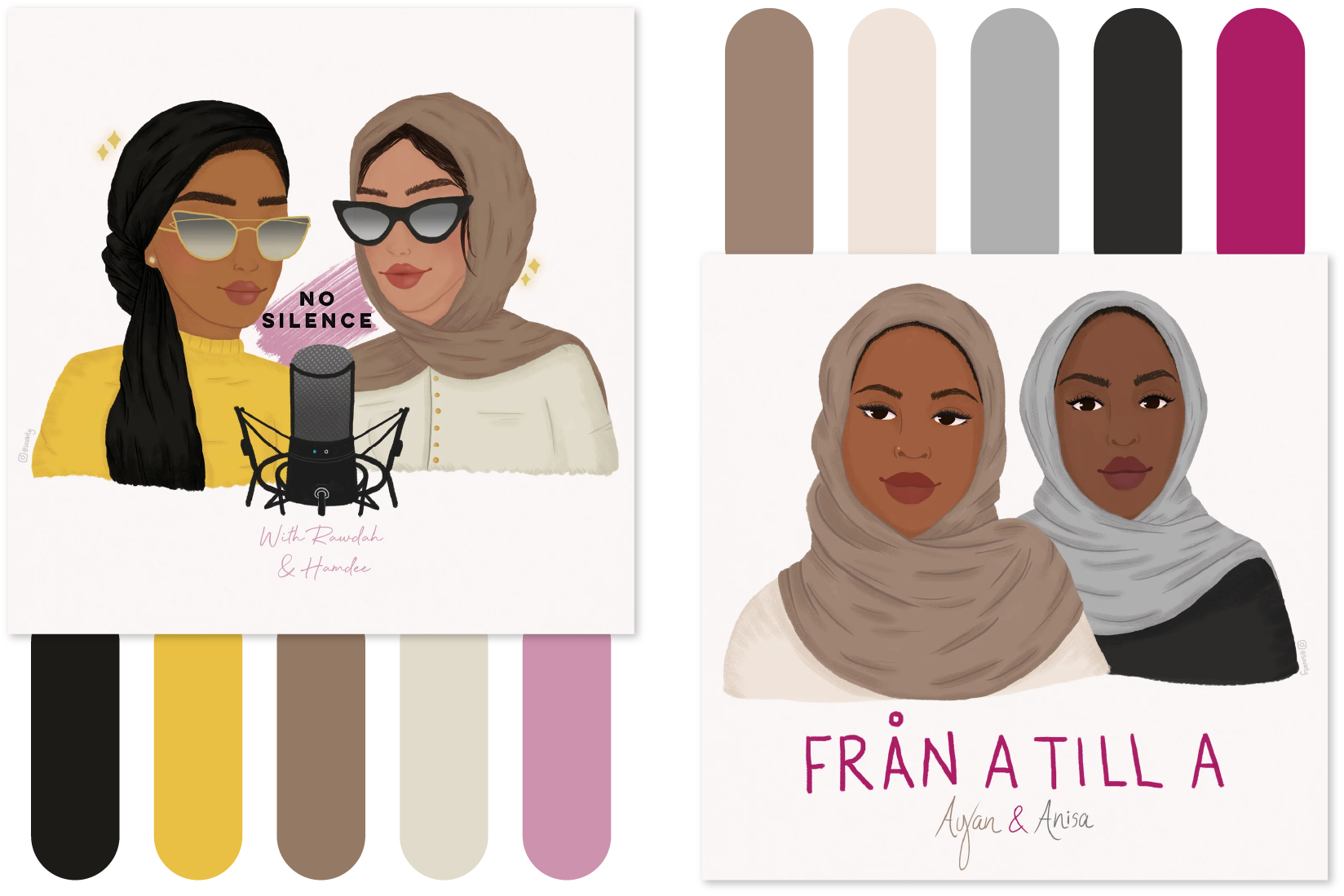 The Most Powerful Night character design, storyboarding, and page layout by Souqustudio