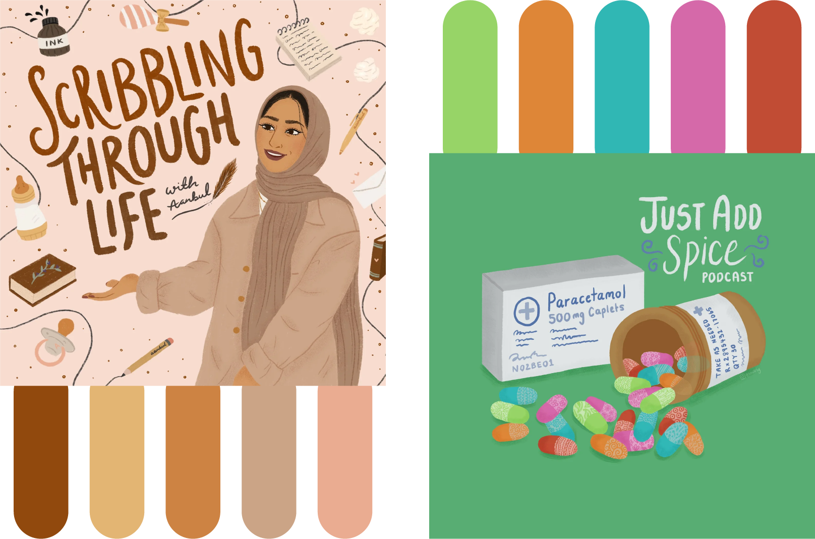 The Most Powerful Night character design, storyboarding, and page layout by Souqustudio