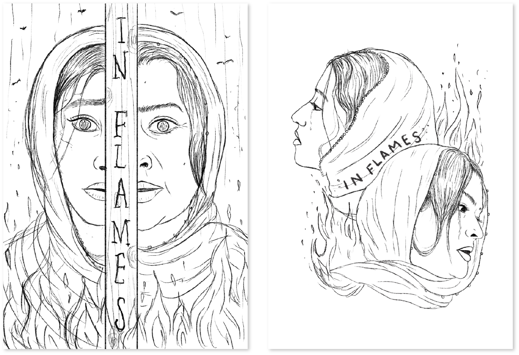 The Most Powerful Night character design, storyboarding, and page layout by Souqustudio